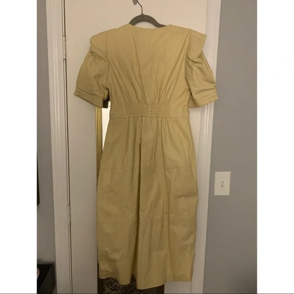 Zara Leather Midi dress - Picture 4 of 4